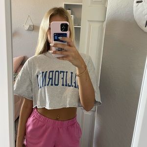 BRANDY MELVILLE CROPPED TOP 💙 in perfect condition!